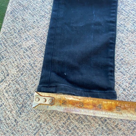 Joes Jeans Flawless the Icon Mid Rise Skinny Ankle Black Denim Jeans size 30 10 - Picture 10 of 15